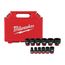 12 Piece SHOCKWAVE Impact Duty 3/8" Drive SAE Standard 6 Point Socket Set, 49-66-7005