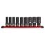 9 Piece SHOCKWAVE Impact Duty 1/2" Drive SAE Deep 6 Point Socket Set, 49-66-7022