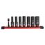 8 Piece SHOCKWAVE Impact Duty 3/8" Drive SAE Deep 6 Point Socket Set, 49-66-7024