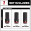 3 Piece SHOCKWAVE Impact Duty 1/2" Drive Metric Deep 6 Point Socket Set, 49-66-7025
