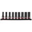 9 Piece SHOCKWAVE Impact Duty 1/2" Drive Metric Deep 6 Point Socket Set, 49-66-7032