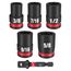 6 Piece SHOCKWAVE Impact Duty 3/8" Drive SAE Standard Socket Set, 49-66-7035