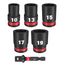 6 Piece SHOCKWAVE Impact Duty 3/8" Drive Metric Standard Socket Set, 49-66-7036