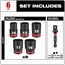 6 Piece SHOCKWAVE Impact Duty 3/8" Drive Metric Standard Socket Set, 49-66-7036