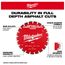 14" Asphalt & Green Concrete Segmented Diamond Blade, 49-93-7240