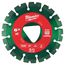 Green 6" x .100" Diamond Blade for Green Concrete (Hard), 49-93-7262