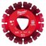 Red 6" x .100" Diamond Blade for Green Concrete (Standard), 49-93-7263