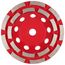 5" DIAMOND MAX Double Row Diamond Cup Wheel, 49-93-7760