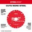 12" STEELHEAD Metal Cutting Diamond Blade, 49-93-7835