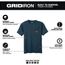 GRIDIRON Pocket T-Shirt - Short Sleeve Blue (Small) 605BL-S