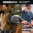 GRIDIRON Pocket T-Shirt - Long Sleeve Brown (2XL) 606BR-2X