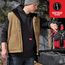 Black GRIDIRON Sherpa-Lined Vest (XL), 801B-XL