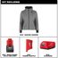 M12 Women's Heated Hoodie - Gray (Small) F200G-21S