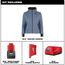 M12 Women's Heated Hoodie - Blue (Small) F200U-21S