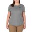 Women's FREEFLEX Hybrid Tee - Short Sleeve Gray (Large) F452G-L