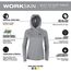 Women's WORKSKIN Hooded Shirt - Gray (XL) F550G-XL