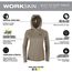 Women's WORKSKIN Hooded Sun Shirt - Sandstone (2XL) F550N-2X