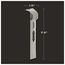 STILETTO 7.5" Titanium Glazer Bar, FB7G