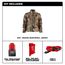 M12 Camo Heated QUIETSHELL Jacket (Large), M101C-21L