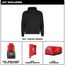 M12 Heated Full-Zip Hoodie (Small) M200B-21S