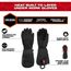 Heated Work Glove Liners - Black (2XL) M701B-212X