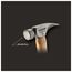 STILETTO 12oz Smooth/Curved Hickory Hammer, TI12SC