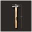 STILETTO 14oz Milled/Straight Hickory Hammer, TI14MS
