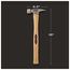 STILETTO 14oz Smooth/Straight Hickory Hammer, TI14SS