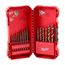 RED HELIX Cobalt Drill Bit Set (23 Pieces)