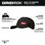 GRIDIRON Snapback Trucker Hat - Gray