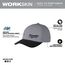 WORKSKIN Performance Fitted Hat - Large/XL in Dark Gray