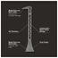 STILETTO 9.5" Titanium Trimbar, TRIMBAR5
