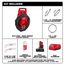 M12 FUEL High Speed Chain Snake for 1-1/4"-2" Pipes