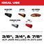 M12 Force Logic Press Tool Kit w/ ONE-KEY & 3/8", 3/4" & 7/8" Streamline ACR Jaws, 2573-22M