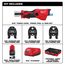 M12 Force Logic Press Tool Kit w/ ONE-KEY & 3/8", 3/4" & 7/8" Streamline ACR Jaws, 2573-22M