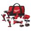 M18 Drill/Driver, Impact Driver, Multi-Tool, HACKZALL Saw, Work Light Kit