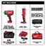 M18 FUEL 1/2" Impact Wrench w/ Friction Ring, LED Stick Light and Impact Socket Set Combo Kit