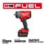 M18 FUEL 1/2" Impact Wrench w/ Friction Ring, LED Stick Light and Impact Socket Set Combo Kit