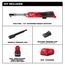 M12 FUEL 1/4" Extended Reach Ratchet Kit, 3058-21