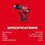M12 Subcompact Brushless 3/8" Drill/Driver