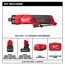 M12 FUEL 1/4" Straight Die Grinder Kit, 3486-22