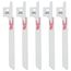 3-5/8" 14 TPI SUPER SAWZALL Blades (5 Pack)