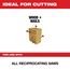 6" 5 TPI The Ax SAWZALL Blades (25 Pack)