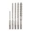 5 PC SDS Plus 4CT MX4 Rotary Hammer Drill Bit Set, 48-20-7498