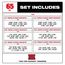 65 Piece 1/4", 3/8" & 1/2" Drive SAE Socket Set w/ Tray for PACKOUT Drawers, 48-22-0151