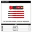 4-in-1 1000V Insulated Slim Tip Multi-Bit Screwdriver