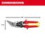 Straight Cutting Offset Aviation Snips