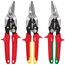 3 Piece Aviation Snip Set w/ Left, Right & Straight Aviation Snips