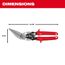 Left Offset Long Cut Aviation Snips