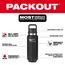 PACKOUT 36oz Insulated Bottle with Chug Lid (Black)